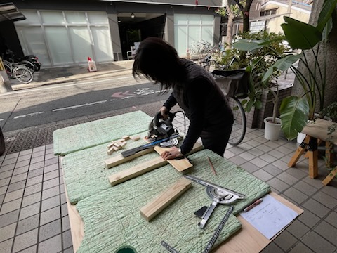 DIYレッスン京都，丸ノコの使い方，趣味のDIY